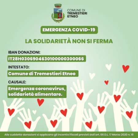 Conto corrente di solidarietà