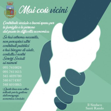 Mai così vicini - Locandina buoni spesa